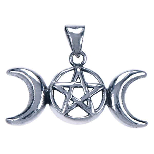 Symbool Hanger Pentagram met Maanfase