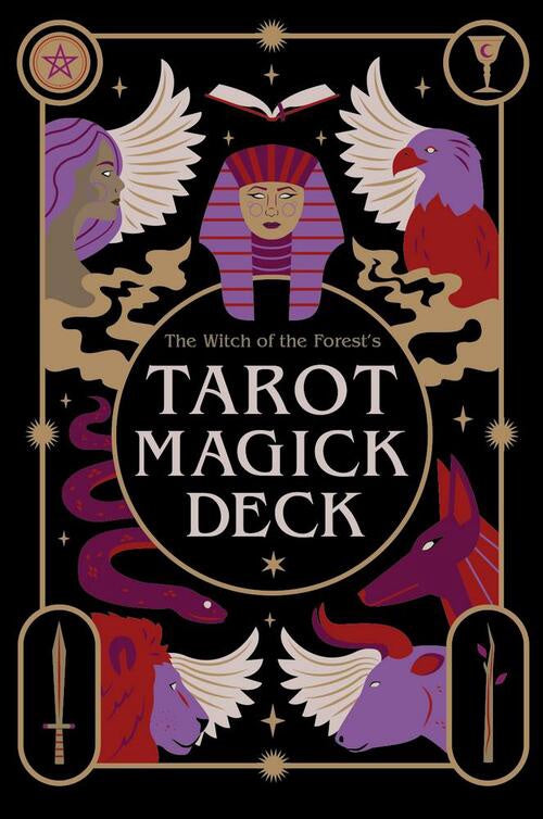 The witch of the forest's tarot magick deck