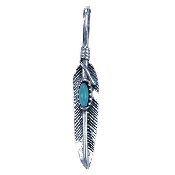 Symbool Hanger Veer met Turkoois - 2