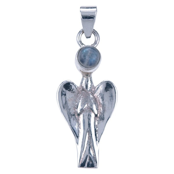 Symbool Hanger Engel met Maansteen - 2