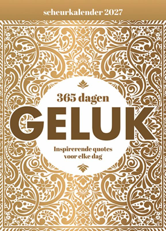 Scheurkalender 2027 - 365 dagen geluk