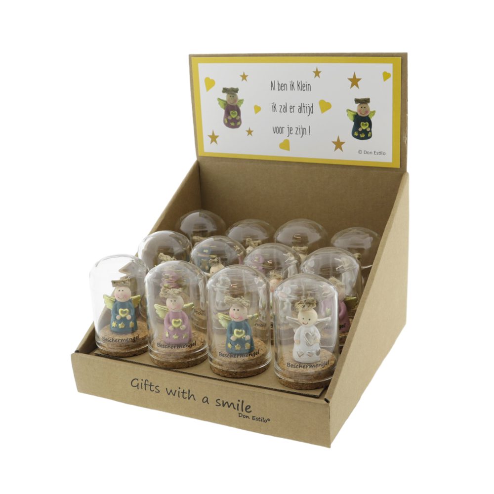 Gekleurd engeltje in stolp