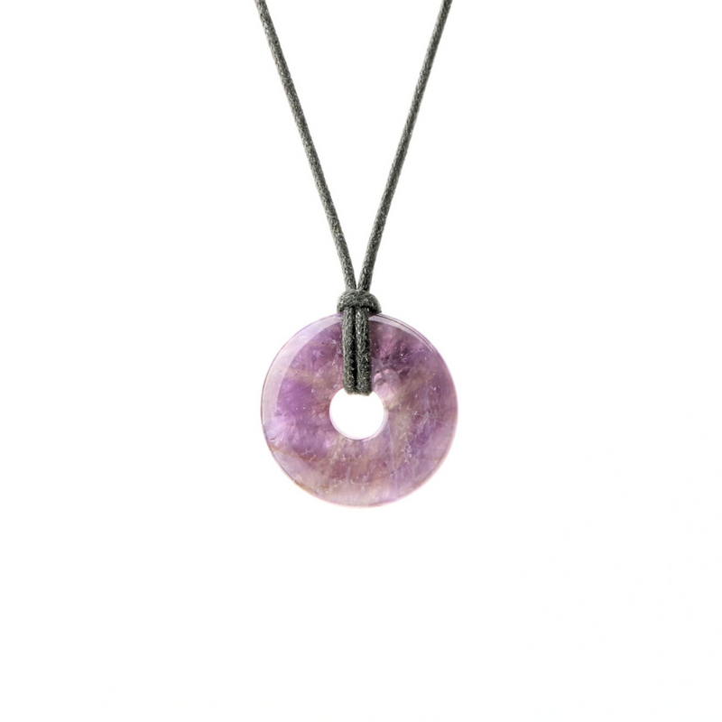 Amethist donut hanger