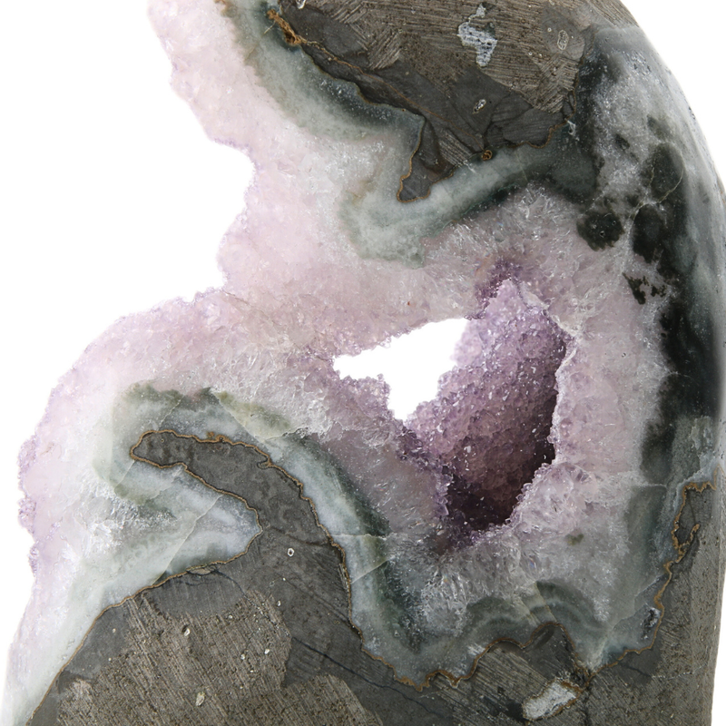 Staande Amethist Geode - 1