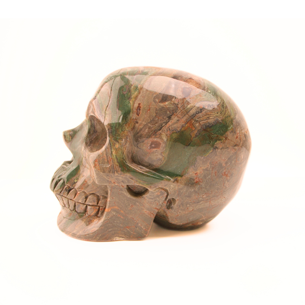 Jaspis Oceaan Skull - 1
