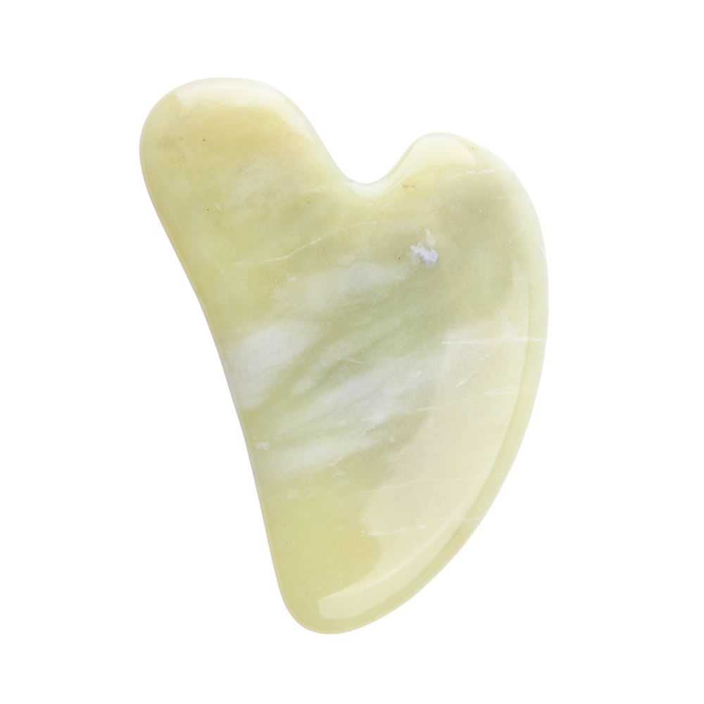 Gua sha massagesteen New Jade (Serpentijn)