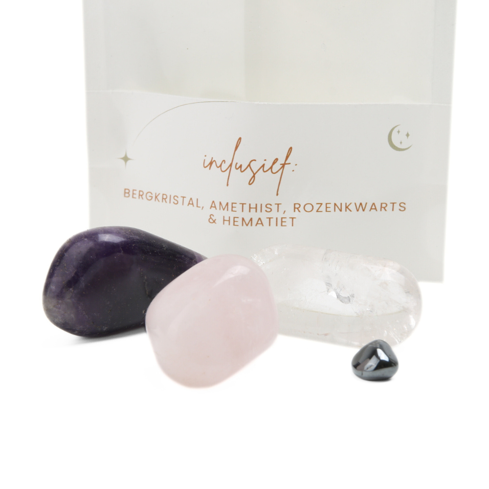 Ananda gouden driehoek trommelsteen