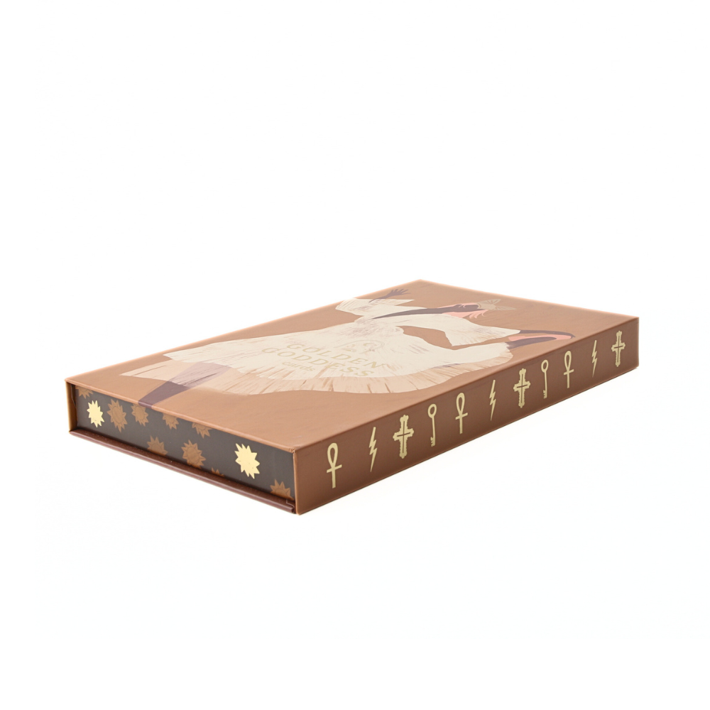 Golden goddess book & cards