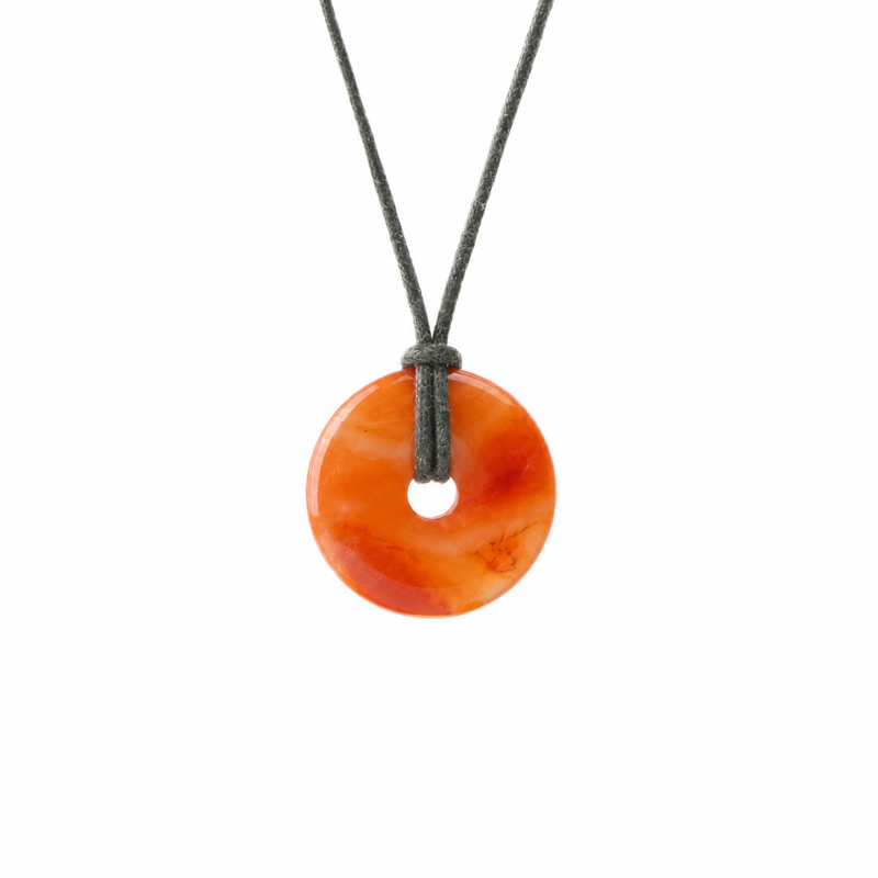Carneool donut hanger