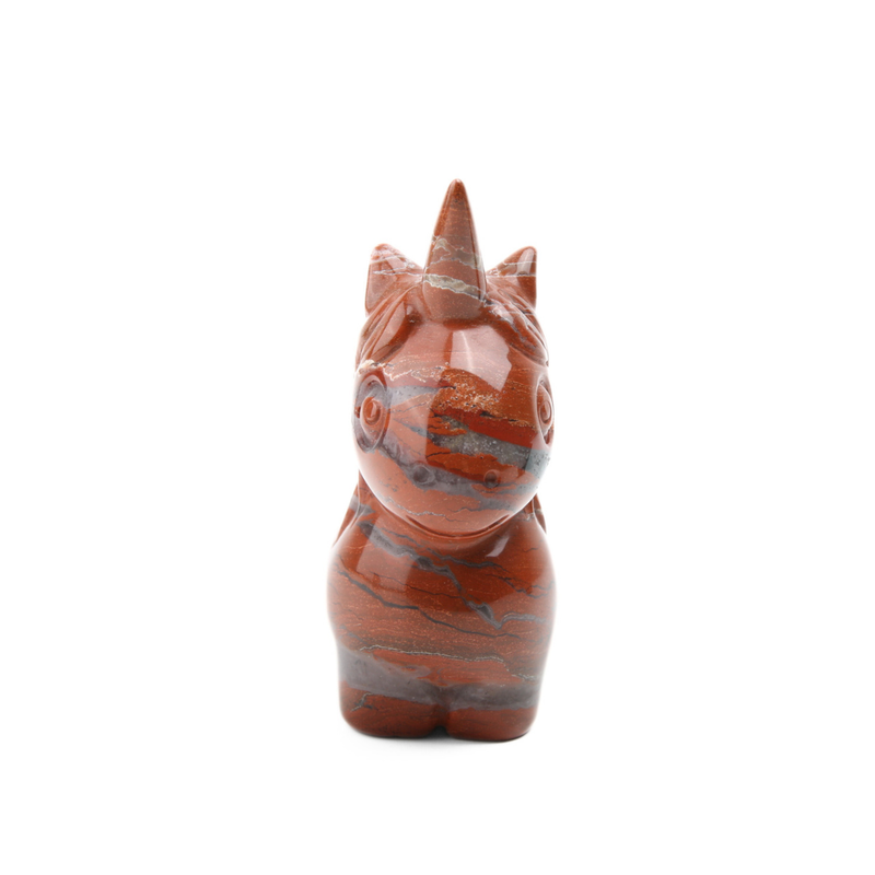 Jaspis Rood Eenhoorn - 3