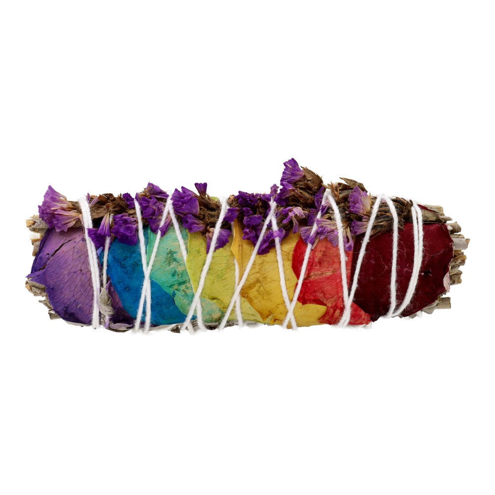 Witte salie smudge stick met chakra