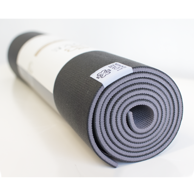 Premium Yogamat | Diamond Black | Slijtvast - 6mm