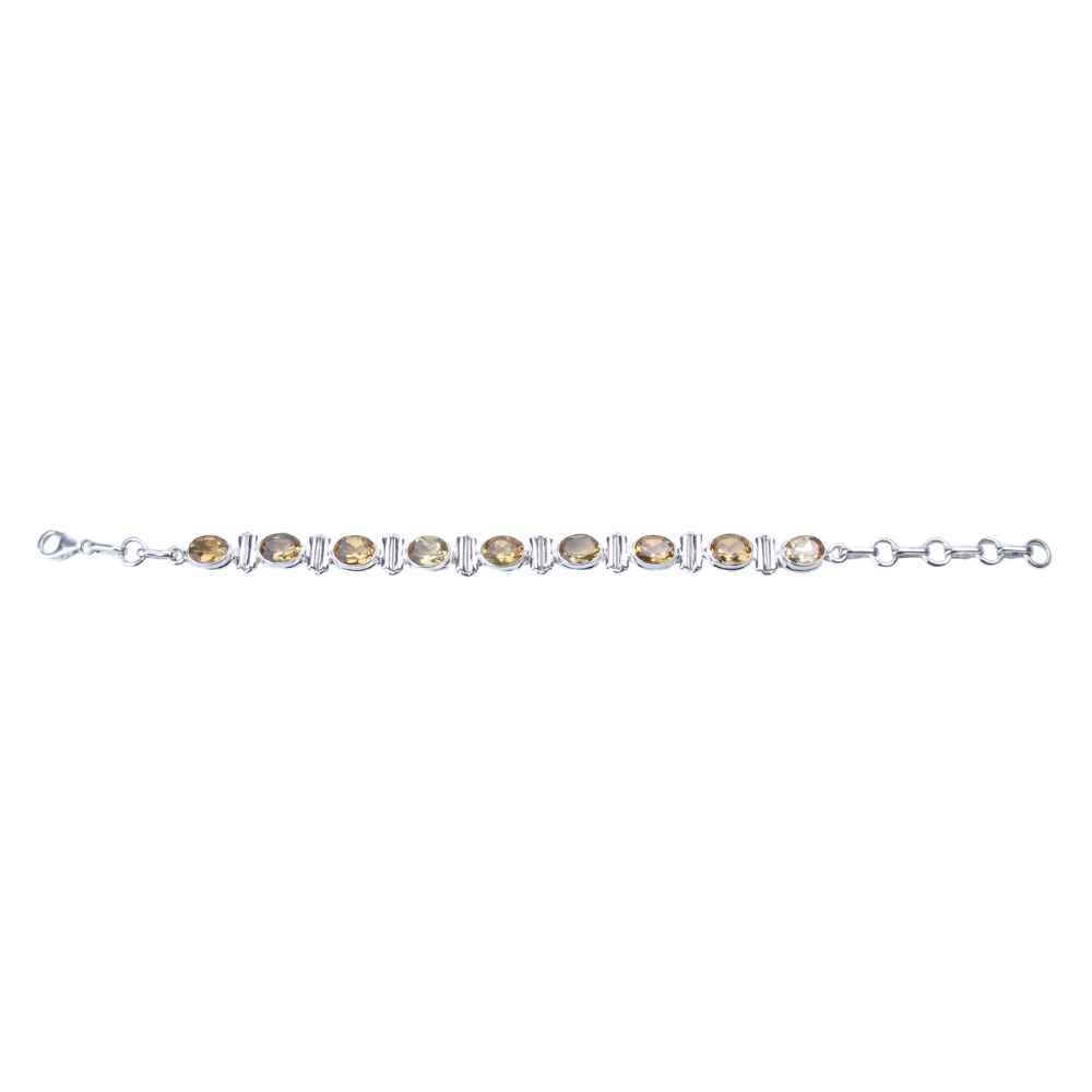 Zilveren armband Citrien - 2