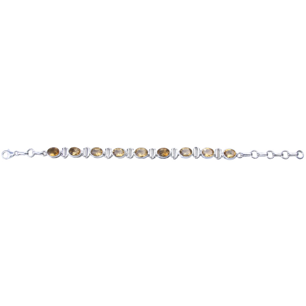 Zilveren armband Citrien - 3