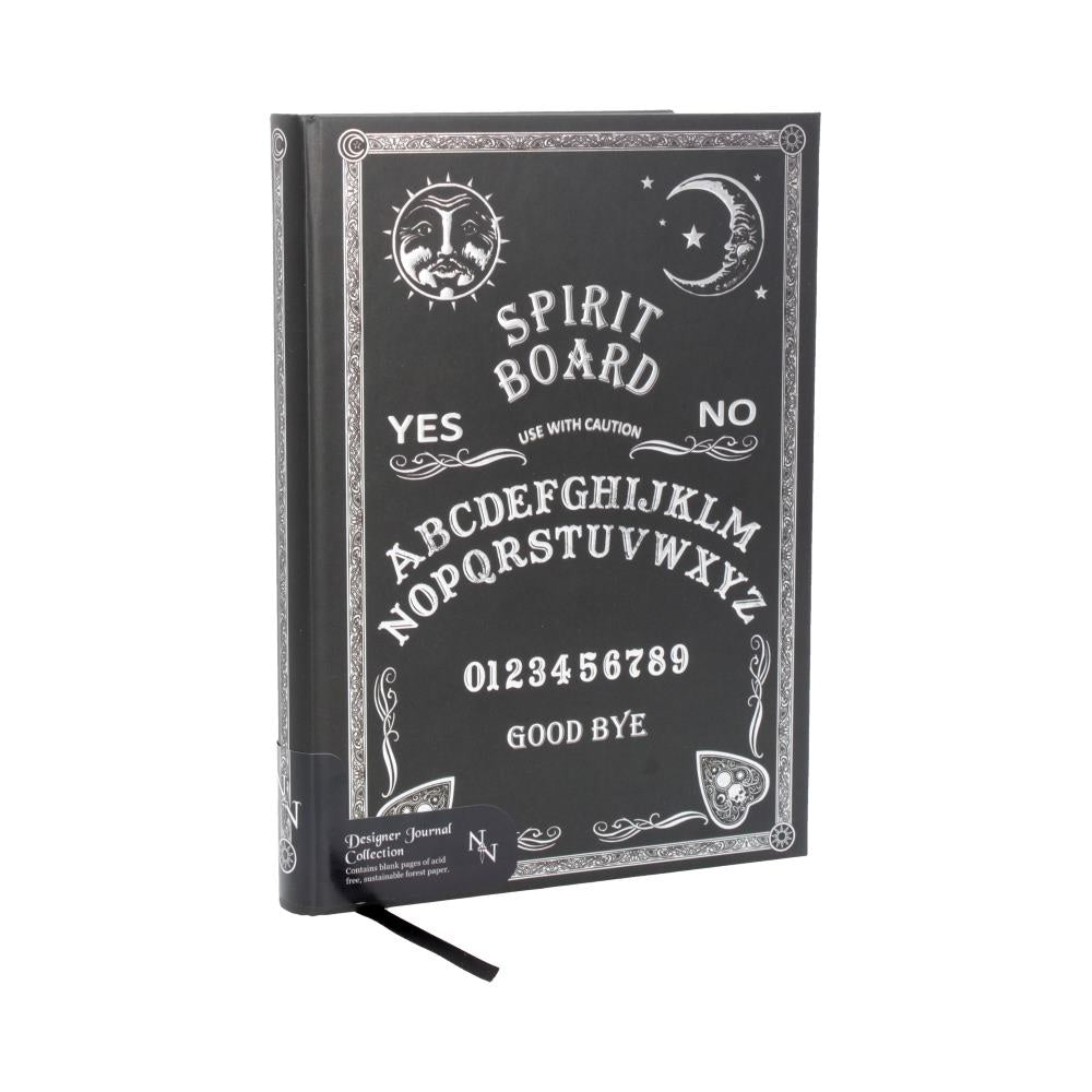 Embossed Journal Black And White Spirit Board 17cm