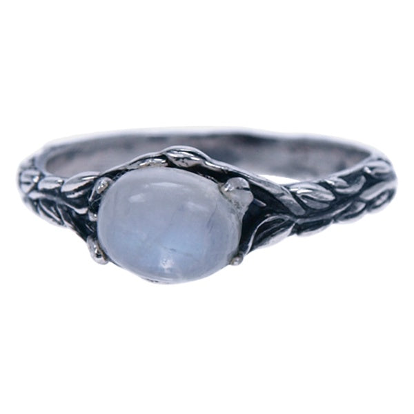 Zilveren ring Maansteen - 1