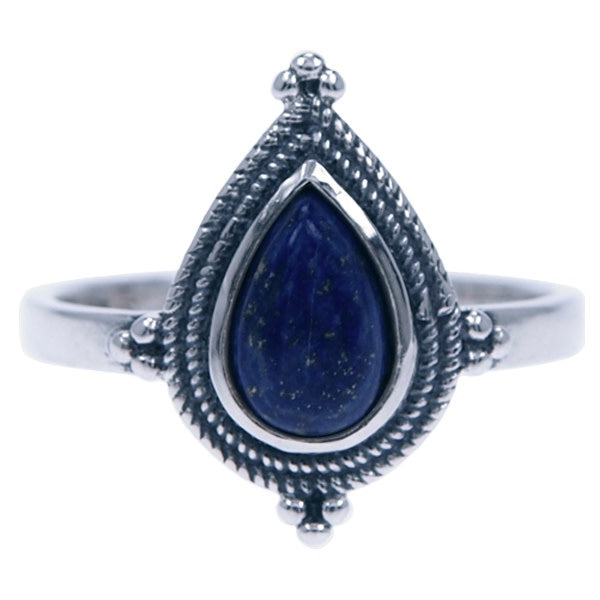 Zilveren ring Lapis Lazuli 1