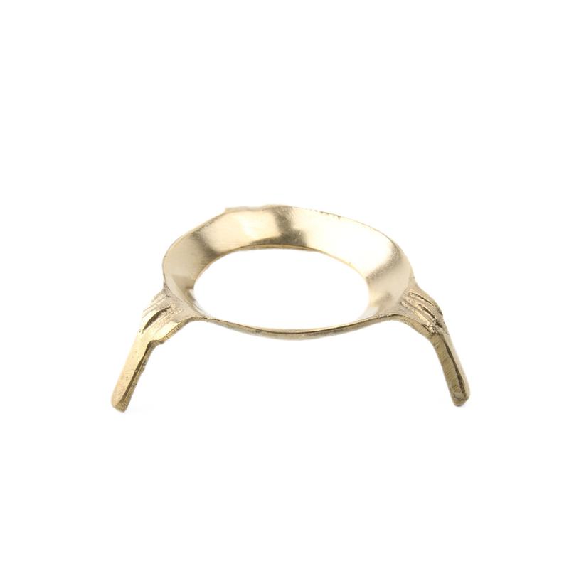 Messing bolhouder - 5,5 cm (M)