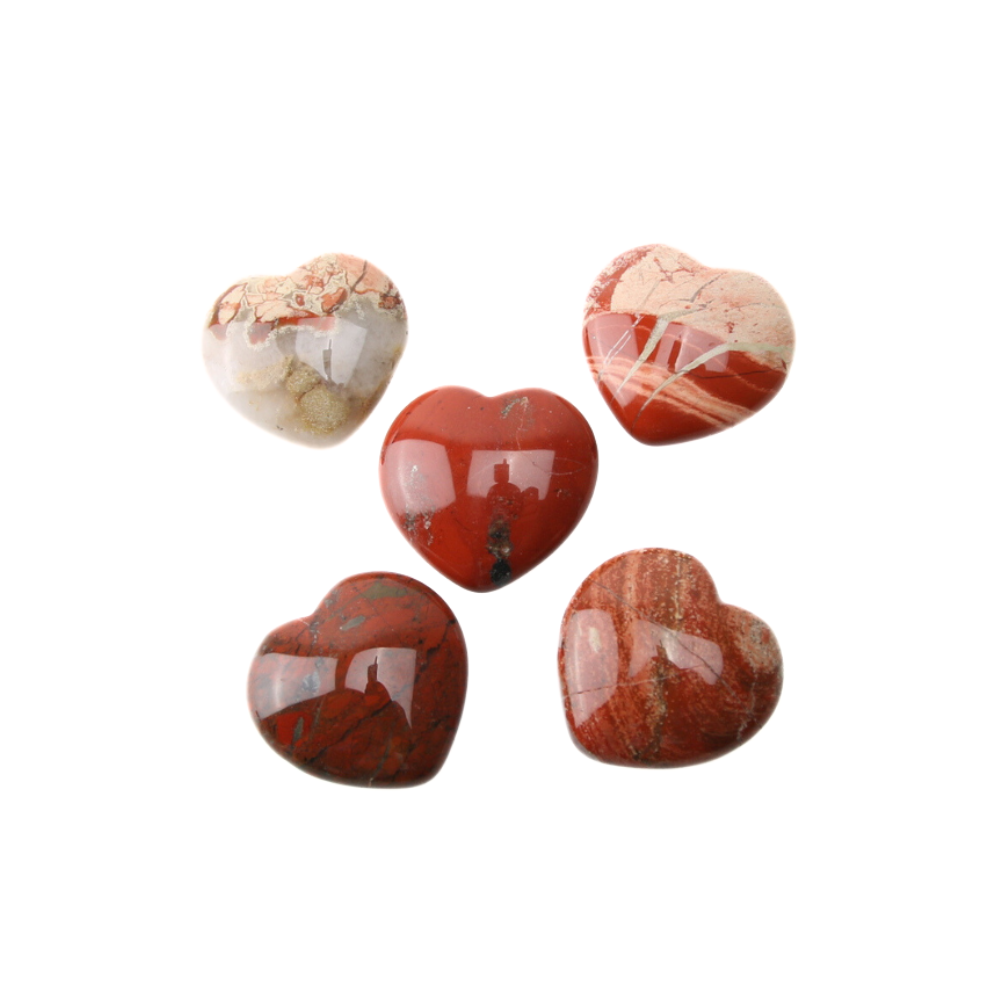 Jaspis Rood Hartje