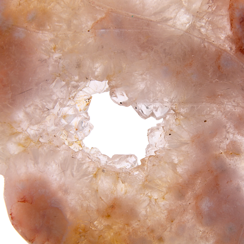 Vlinder Roze Agaat op standaard - 5