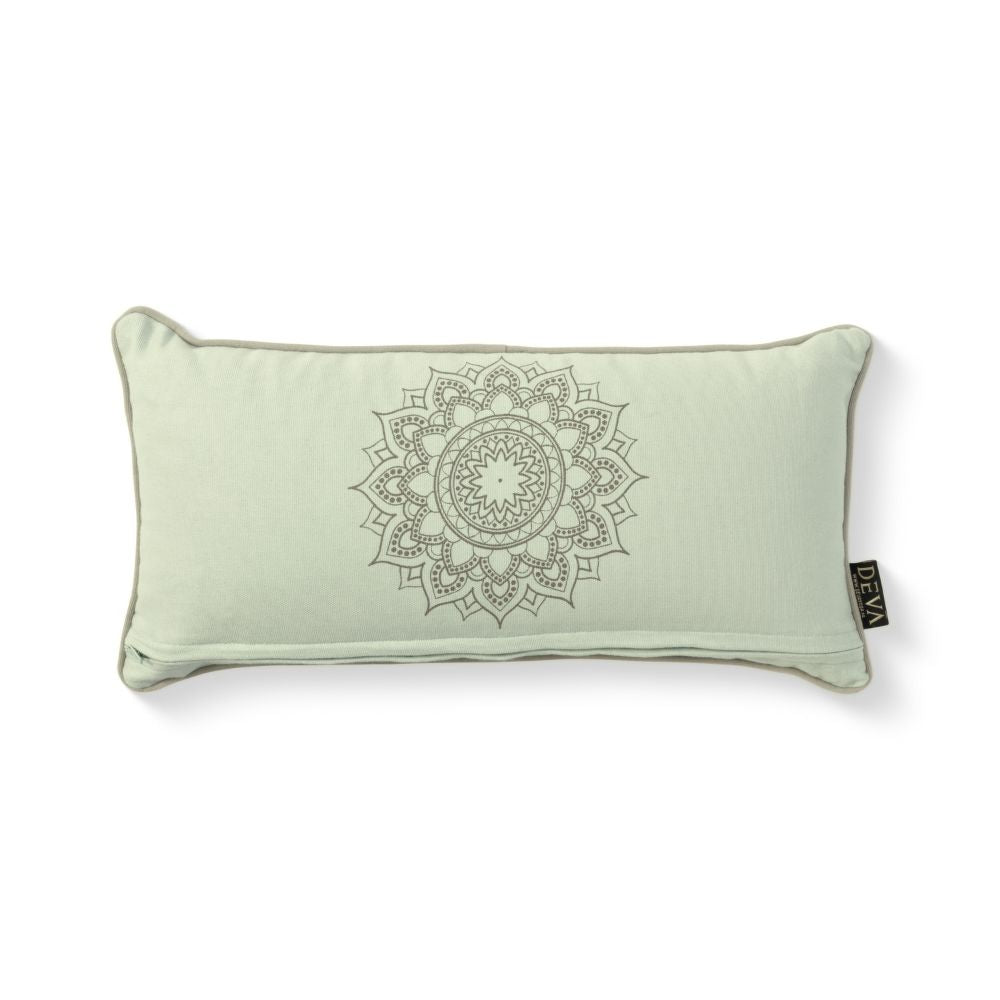 Deva Yoga - Spijkermat kussen - Light Green Mandala