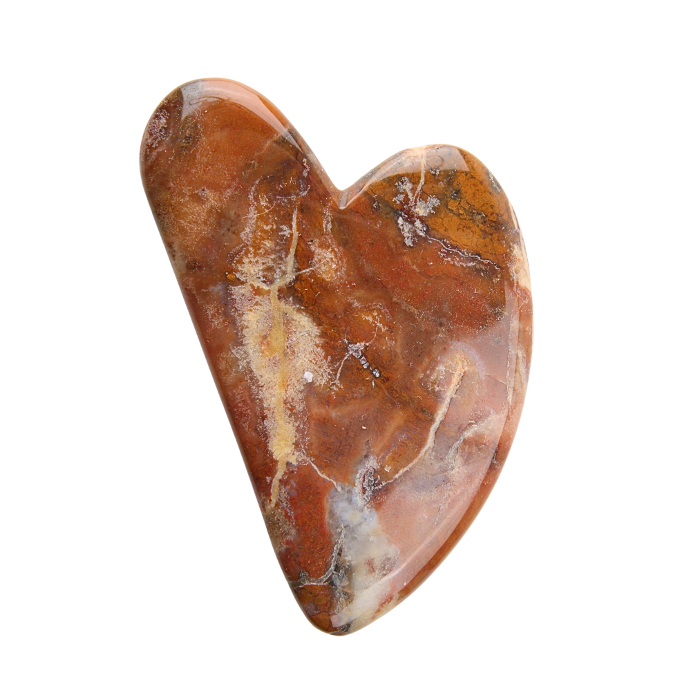 Gua Sha massagesteen Chalcedoon Jaspis - Universiet
