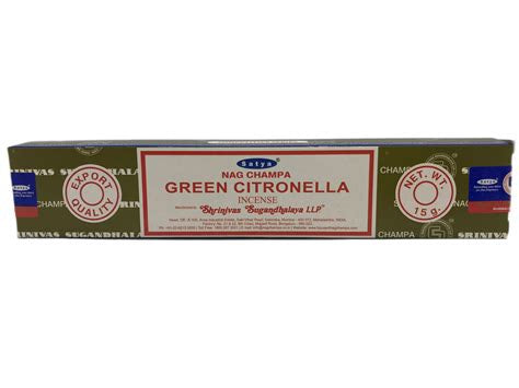 Satya Nag Champa Green Citronella *