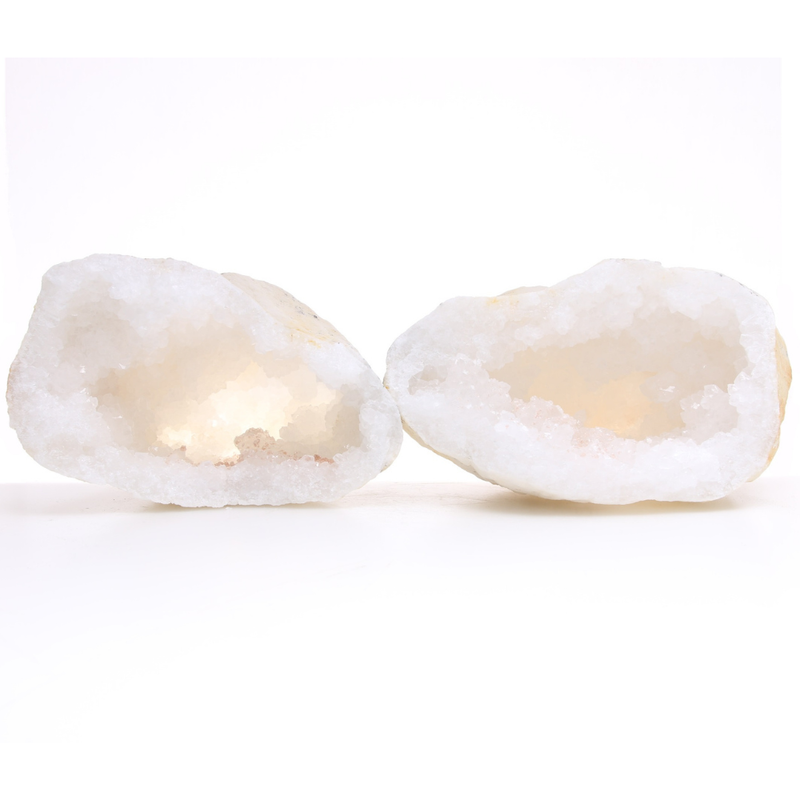 Bergkristal Geode Set