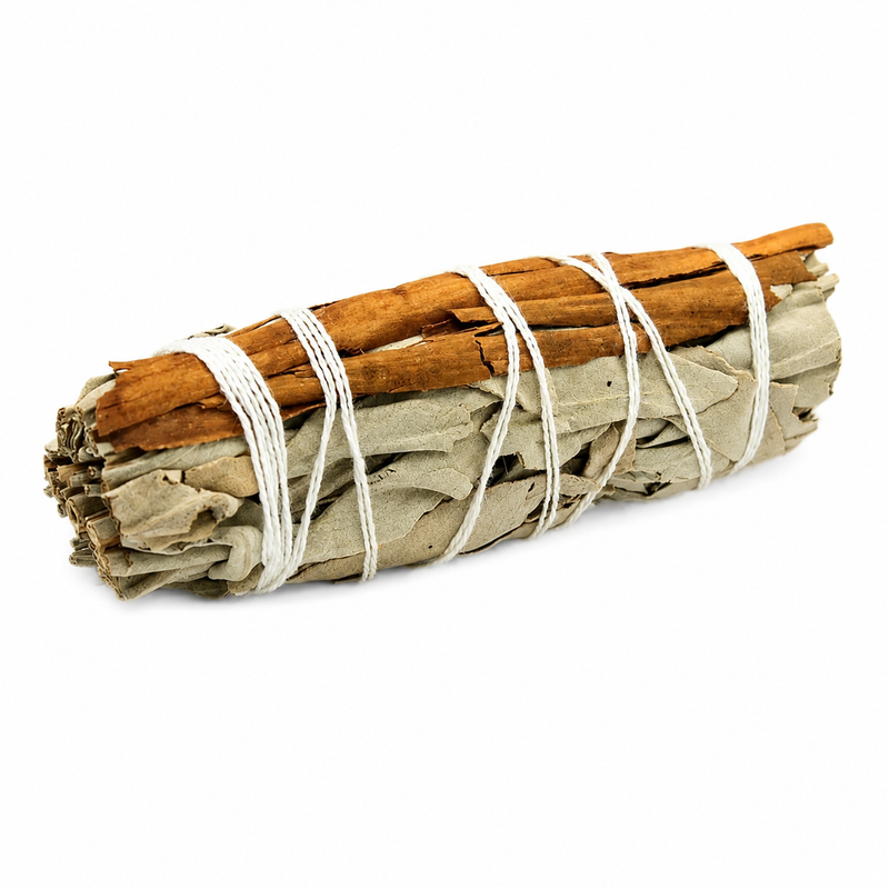 Witte Salie & Kaneel Smudge Stick
