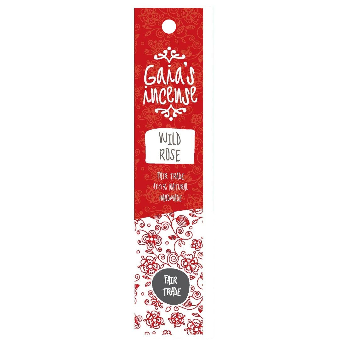 GAIA'S INCENSE wild rose