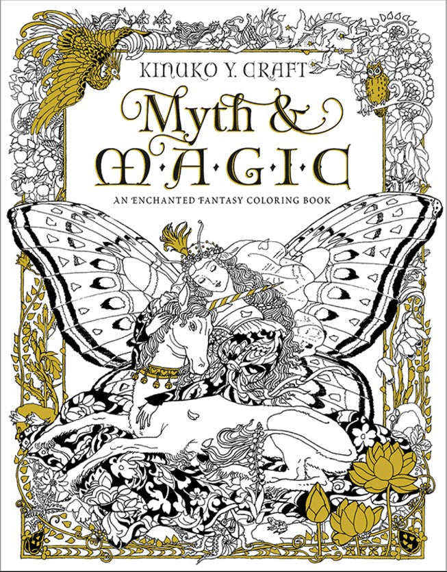 Myth & Magic Kleurboek - Amber Lotus