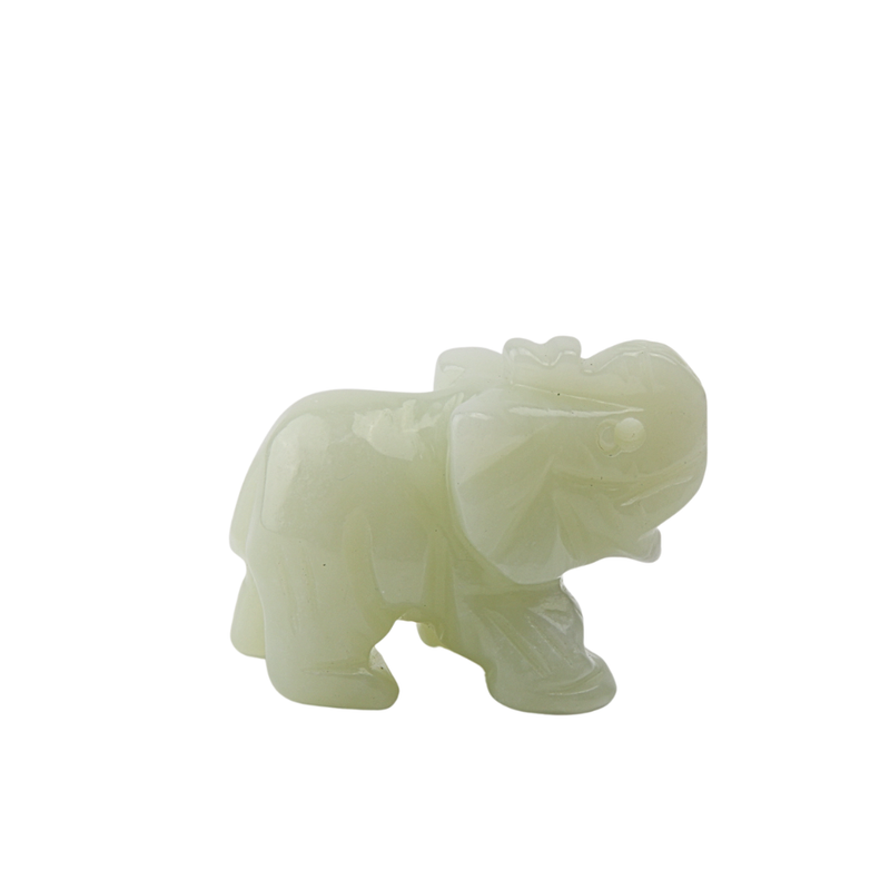 Olifantje Serpentijn (New Jade)