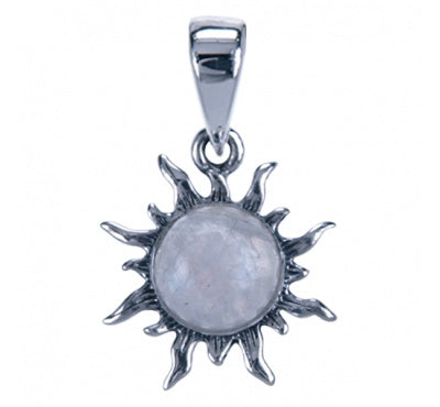 Symbool Hanger Zon met Maansteen