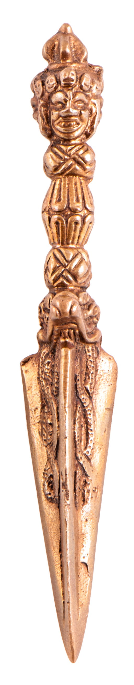 Phurba, 13 cm Koper