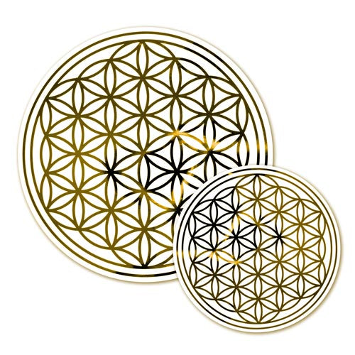 Flower of life sticker Ø 28cm