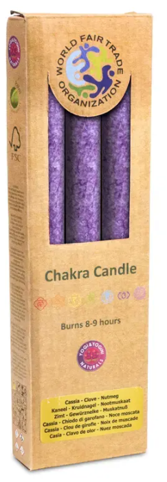 Diner geurkaars 7e chakra Sahasrara