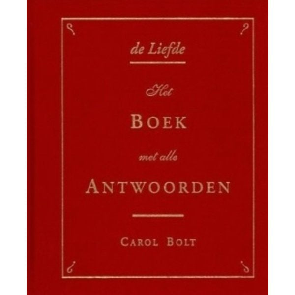 De Liefde - boek met alle antwoorden - mini