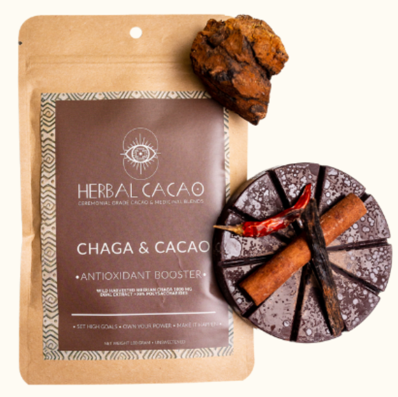 Herbal Cacao Chaga & Cacao - Antioxidant Booster (Immune Support)