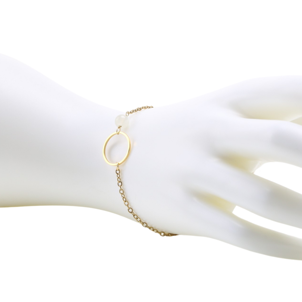 Armband Aurora Maansteen