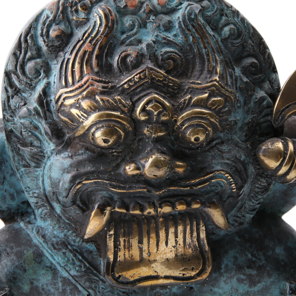 Ganesha Messing Patina Large