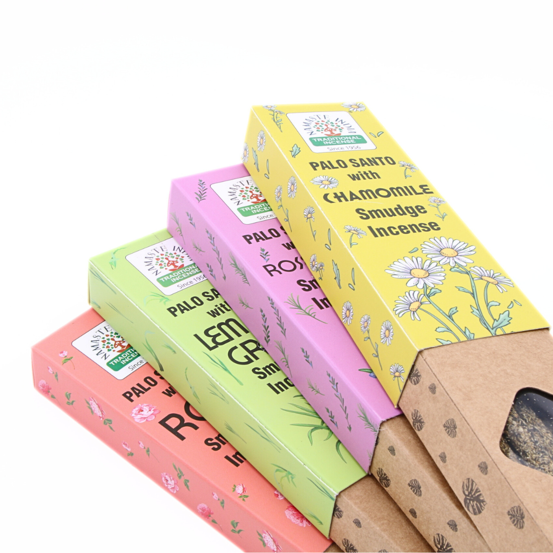 Natural Wierook Palo Santo  met Lemon Grass