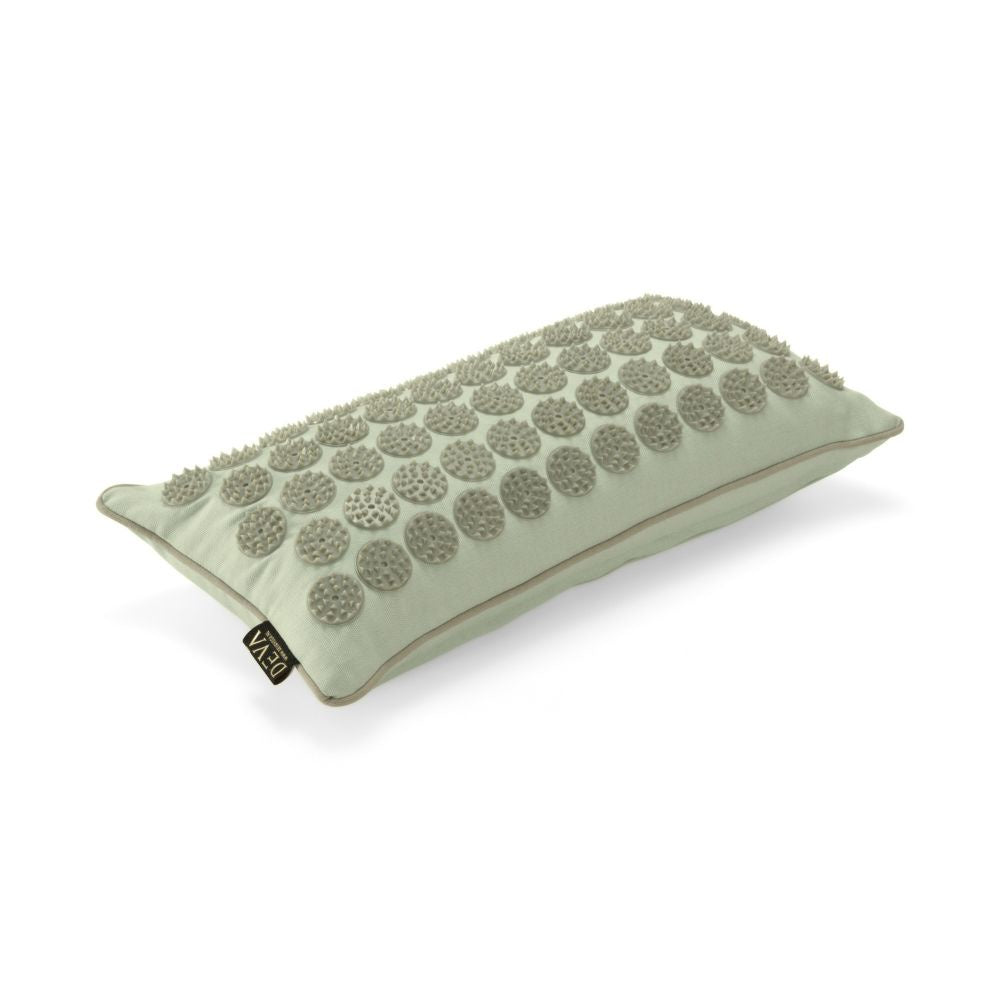 Deva Yoga - Spijkermat kussen - Light Green Mandala