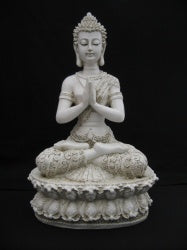 Tibetaanse Boeddha wit