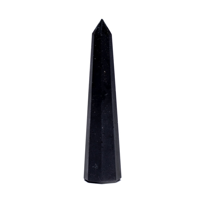 Zwarte Toermalijn obelisk 7,5 - 10 cm