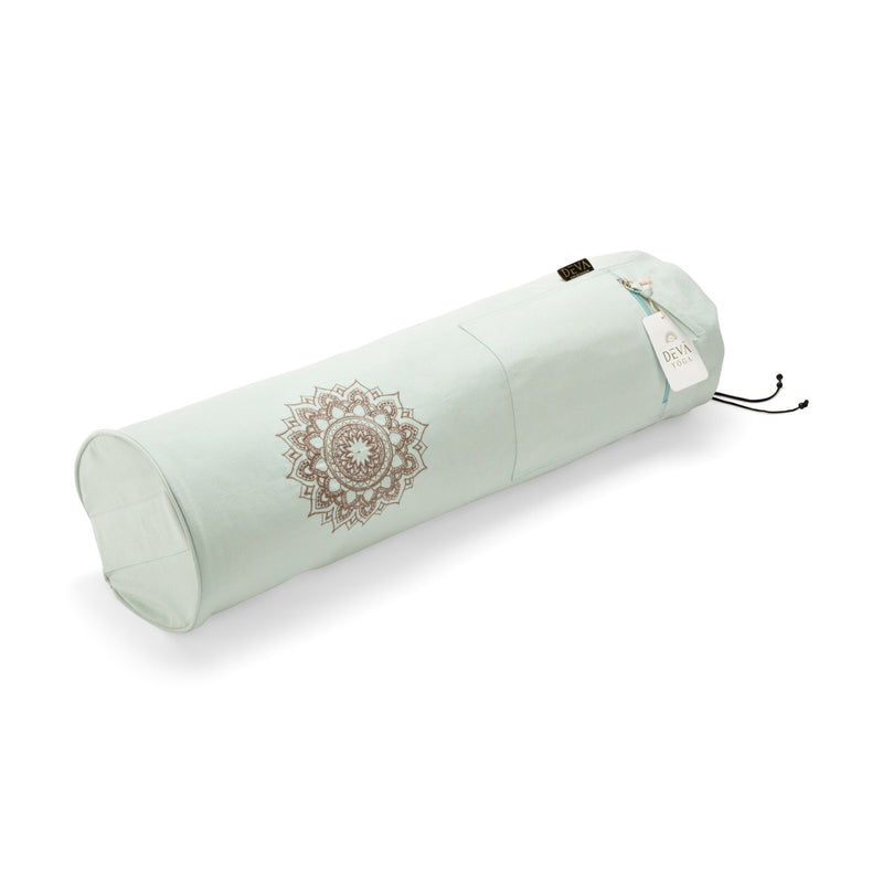 Deva Yoga - Yoga mat tas - Mint Green Mandala