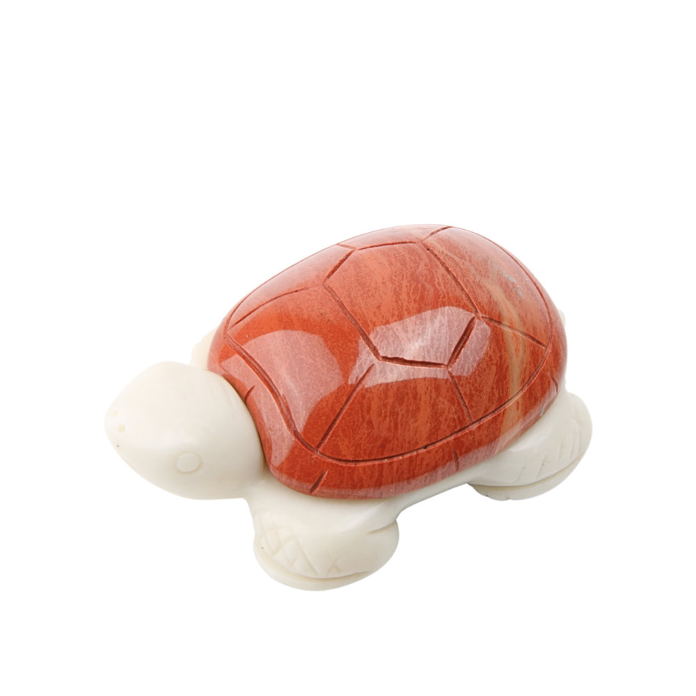 Jaspis Rood met Jade Ivory Schildpad - 7