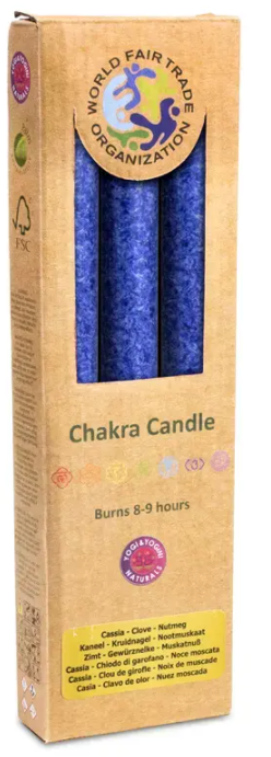 Diner geurkaars 6e chakra Ajna