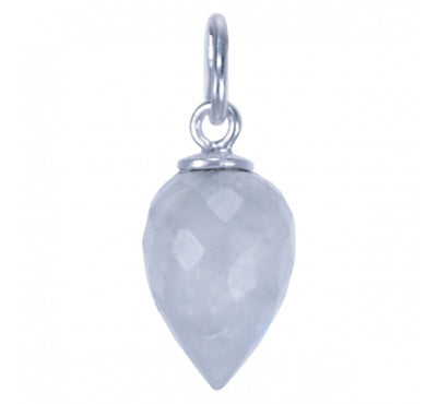 Zilveren hanger Maansteen - 21