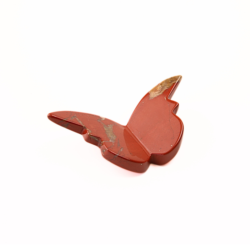 Vlinder Jaspis Rood - 1