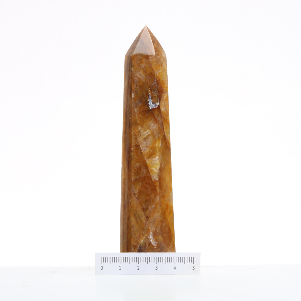 Golden Healer Limonietkwarts Obelisk - 1